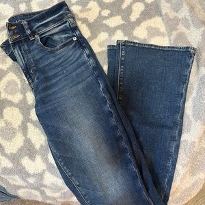 American Eagle Outfitters Dark Blue Boot Cut Jeans
